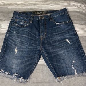 American Eagle Outfitters Men’s Ripped Jean Shorts
